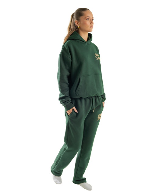 Forgive Me Hoodie - Green - Side - saved souls