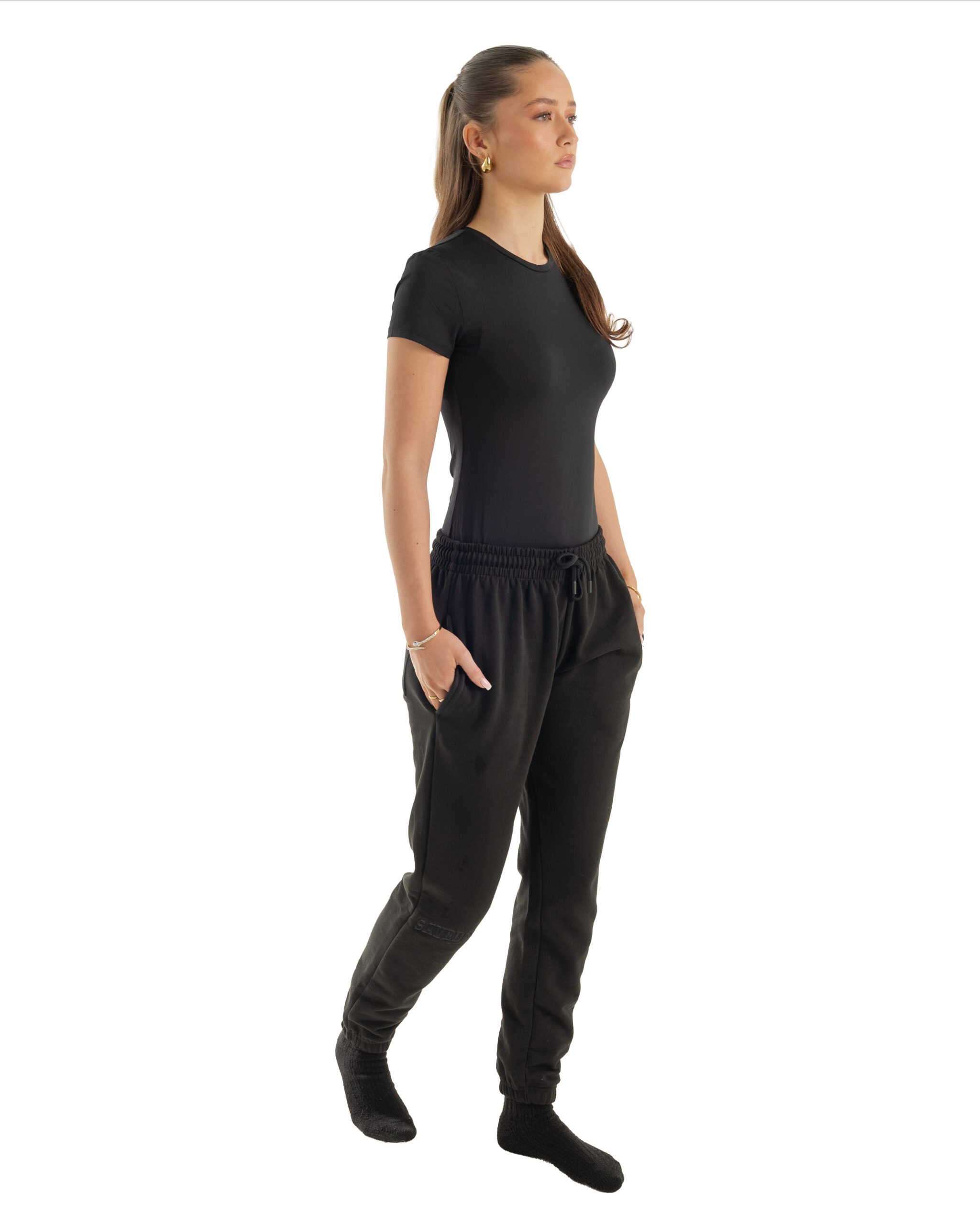SAVED SOULS JOGGERS BLACK - Image 3