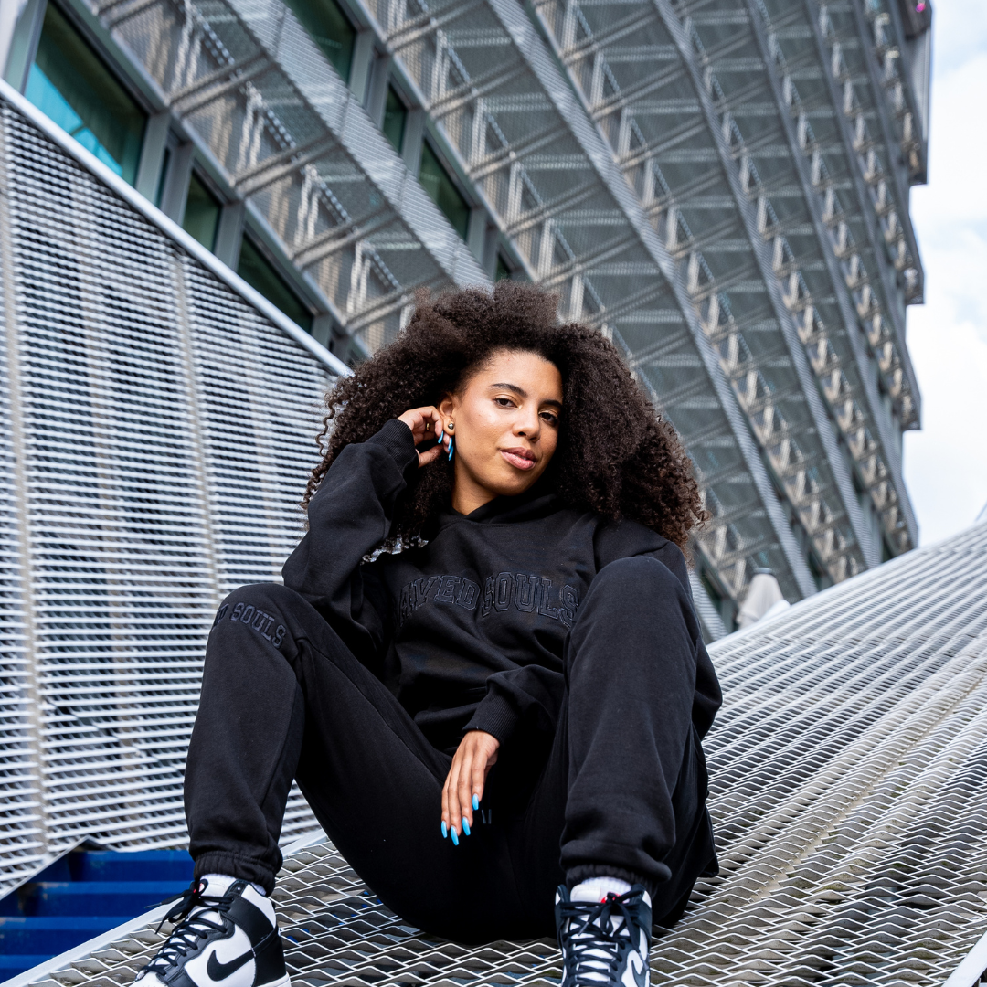 SAVED SOULS JOGGERS BLACK - Image 5